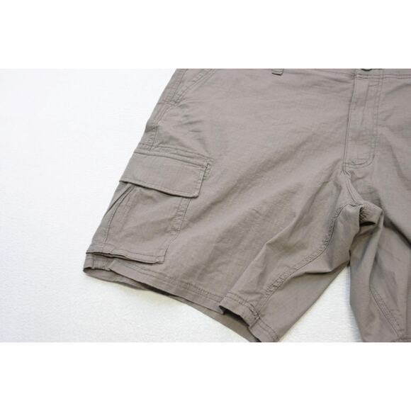 Sonoma Cargo Shorts Flex Ripstop Brown Rugged Khaki Chinos Mens Size 46 NWT - Picture 3 of 8